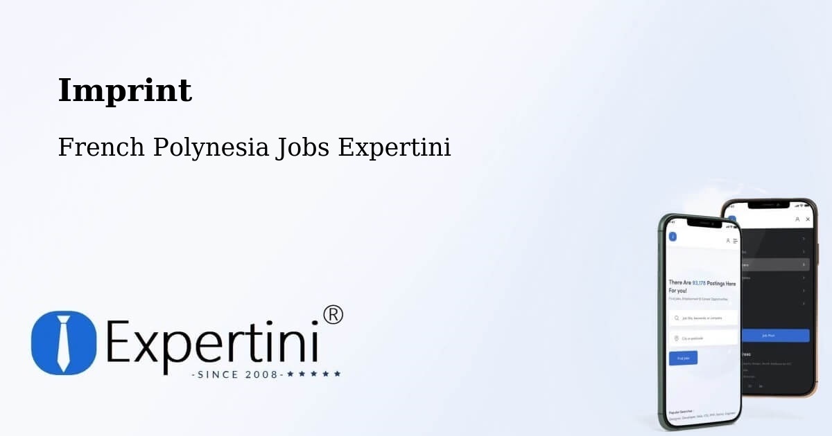 Imprint – Arue - French Polynesia Jobs Expertini